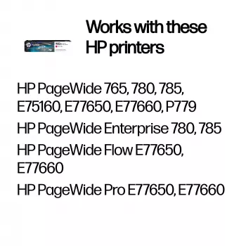 HP 982X didelės talpos purpurinis originalus PageWide kasetė, purpurinė, 1 vnt., 16000 puslapių