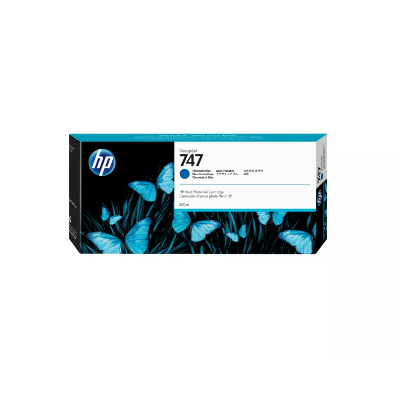 HP 747 300 ml Chromatic Blue DesignJet rašalo kasetė