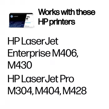 Kasetė HP 59A CF259A juoda 3000 puslapių
