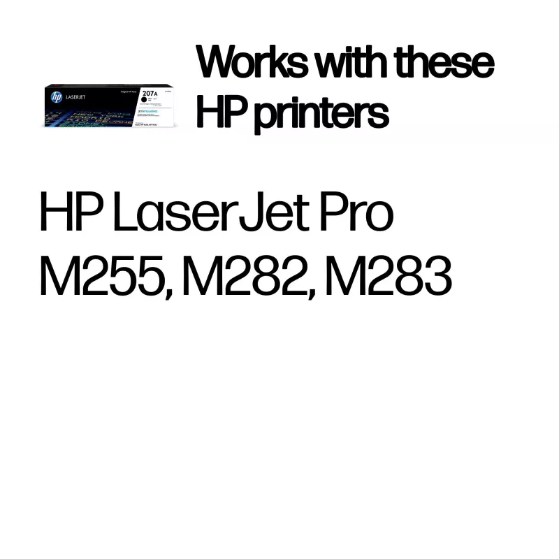 Kasetė HP 207A juoda originali LaserJet 1300 puslapių