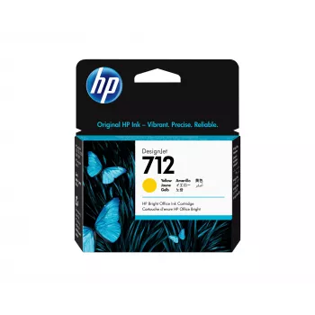 HP 712 29 ml geltonas DesignJet rašalo kasetė