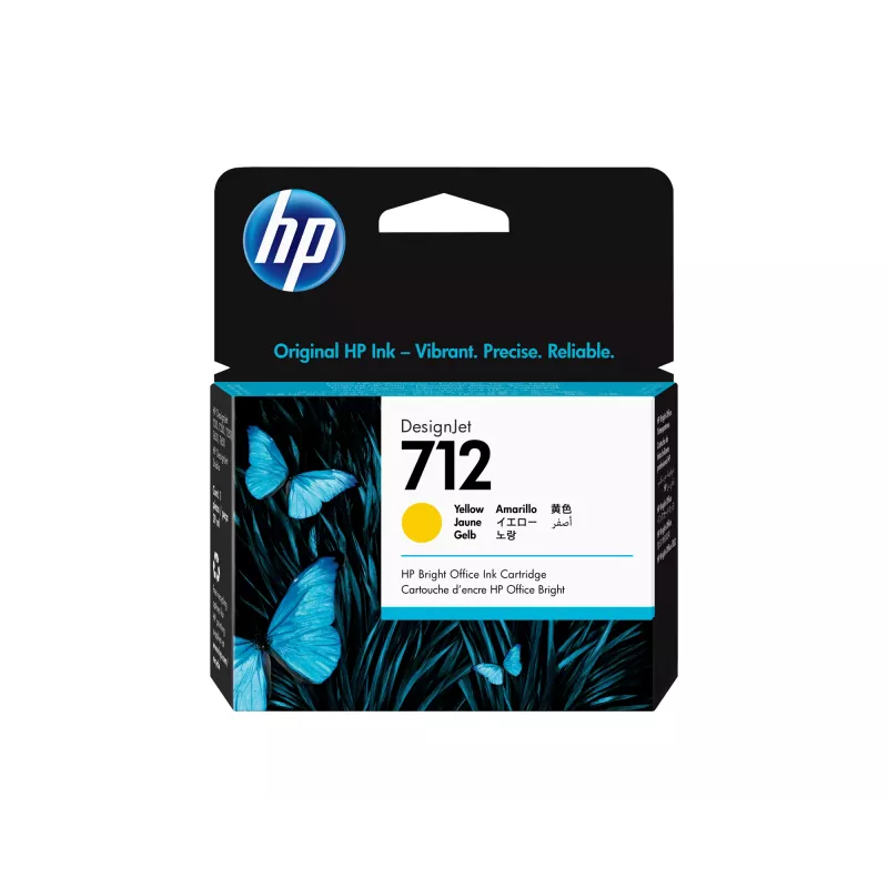 HP 712 29 ml geltonas DesignJet rašalo kasetė