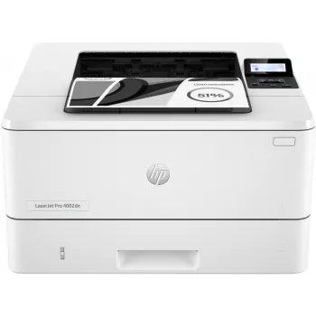 HP LaserJet Pro 4002dn spausdintuvas, lazerinis, 1200 x 1200 DPI, A4, 40 ppm, dvipusis spausdinimas, baltas