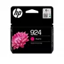 HP 924 Magenta Original rašalo kasetė, rausva, 1 vnt., 400 puslapių