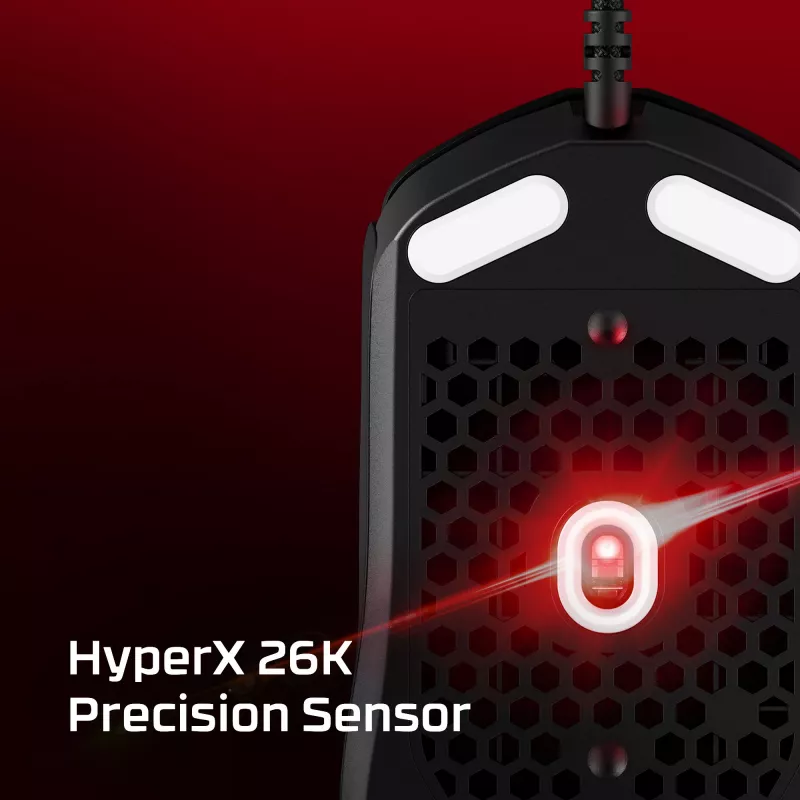 HyperX Pulsefire Haste 2 - Žaidimų pelė (Juoda)
