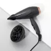 Plaukų džiovintuvas BABYLISS 6709DE 2100 W su jonizacija, difuzoriumi ir koncentratoriumi, 2 greičiai, 2 šilumos lygiai, juodas