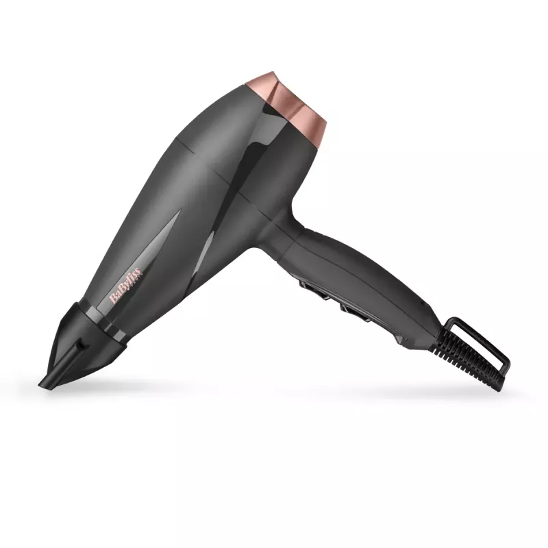 Plaukų džiovintuvas BABYLISS 6709DE 2100 W su jonizacija, difuzoriumi ir koncentratoriumi, 2 greičiai, 2 šilumos lygiai, juodas