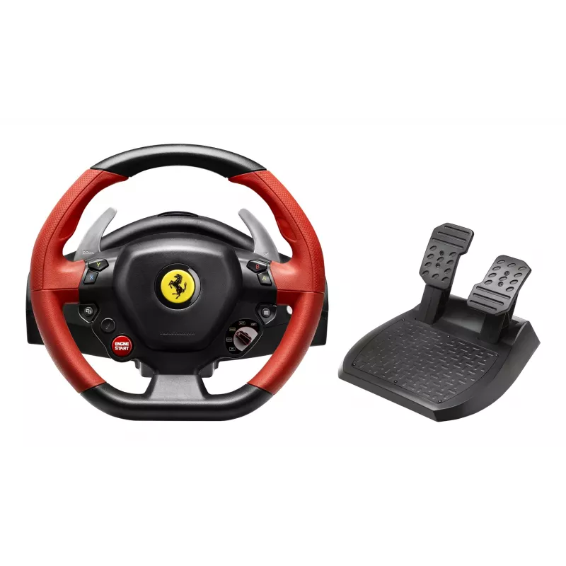 Thrustmaster Ferrari 458 Spider vairaratis su pedalais Xbox One (juodas, raudonas)