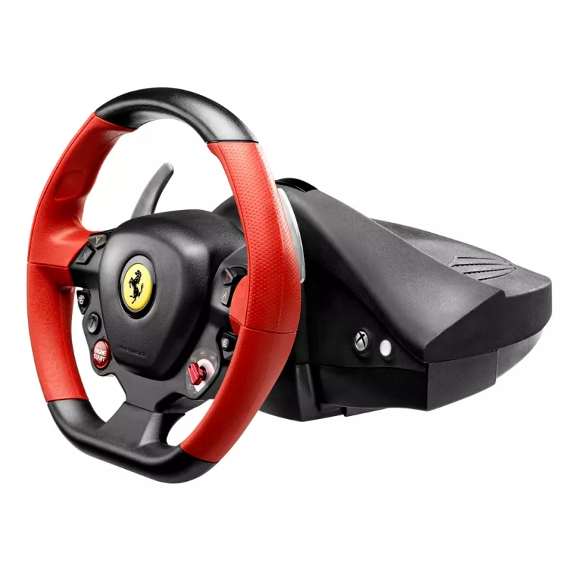 Thrustmaster Ferrari 458 Spider vairaratis su pedalais Xbox One (juodas, raudonas)