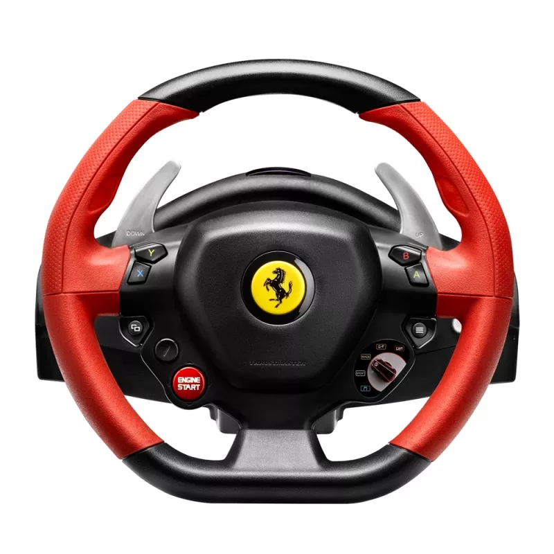 Thrustmaster Ferrari 458 Spider vairaratis su pedalais Xbox One (juodas, raudonas)
