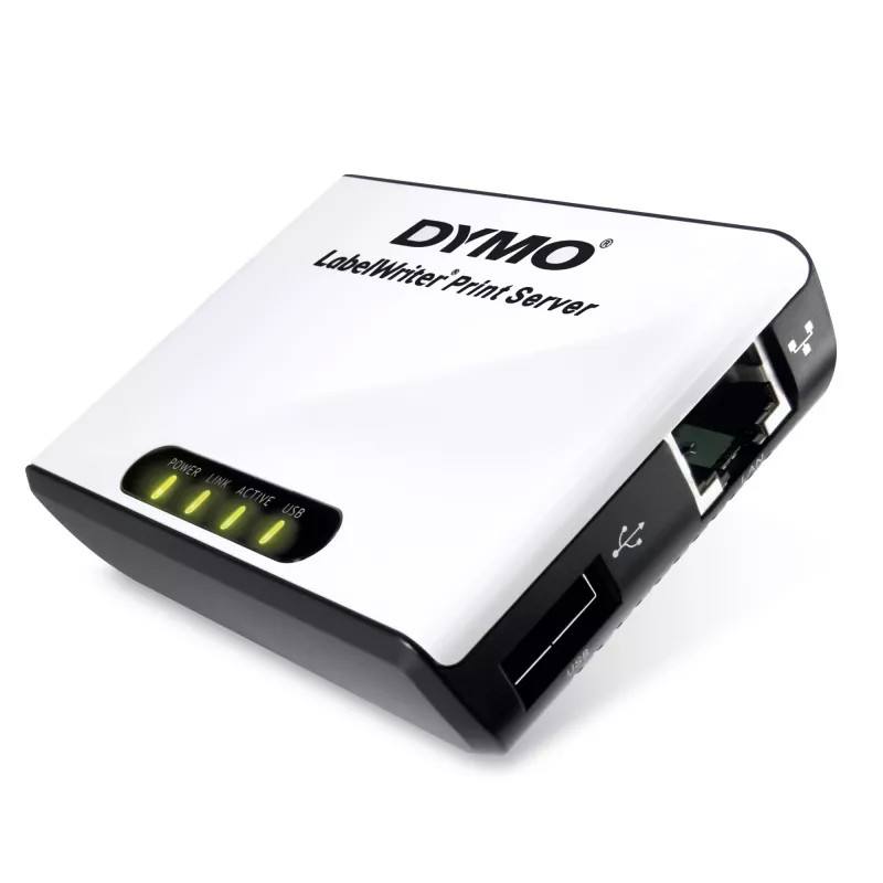 DYMO LabelWriter Print Server | Belaidis tinklo spausdinimo serveris LabelWriter etikečių spausdintuvams (EU kištukas)