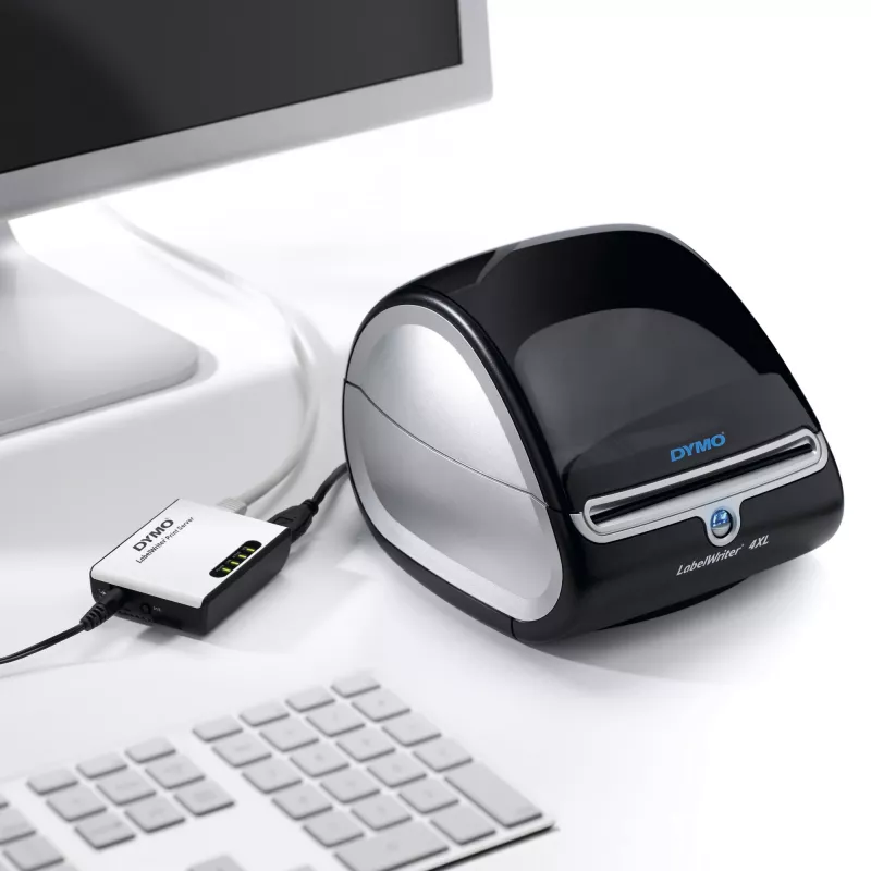 DYMO LabelWriter Print Server | Belaidis tinklo spausdinimo serveris LabelWriter etikečių spausdintuvams (EU kištukas)