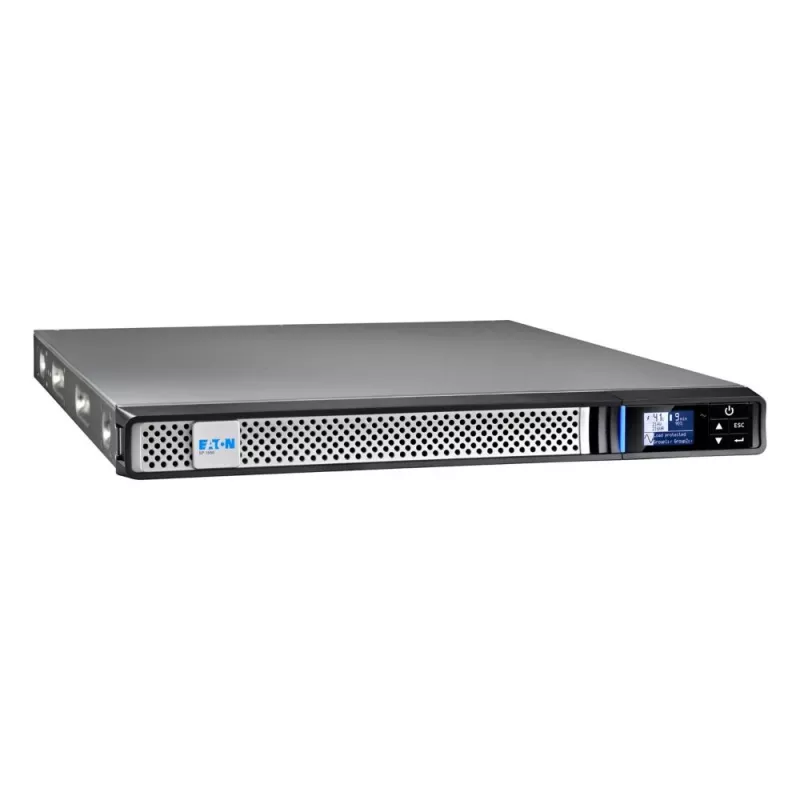 Nepertraukiamo maitinimo šaltinis Eaton 5P1550IRNG2 linijinis-interaktyvus 1,55 kVA / 1350 W, 6x C13, stelažas 1U, 9 Ah VRLA