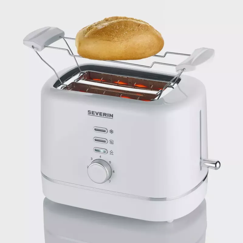 Skrudintuvas Severin AT 4324 2 griežinėliai 850 W Baltas