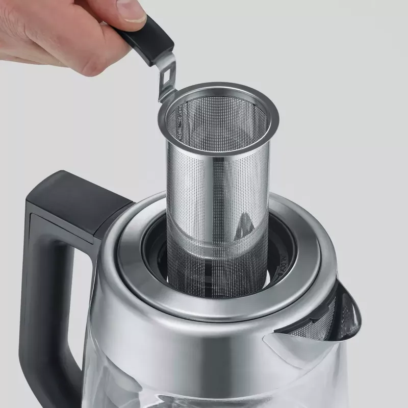 Elektrinis virdulys SEVERIN WK 3480 — 1,7 L, 3000 W, baltas, stiklas/plastikas/nerūdijantis plienas