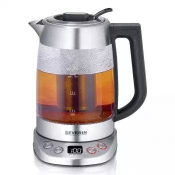 Elektrinis virdulys SEVERIN WK 3480 — 1,7 L, 3000 W, baltas, stiklas/plastikas/nerūdijantis plienas
