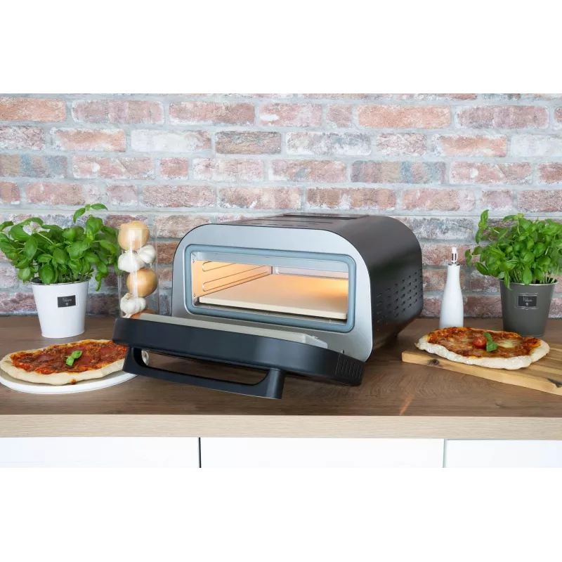 Unold Don Luigi picos orkaitė 1 pica 1700 W Juoda