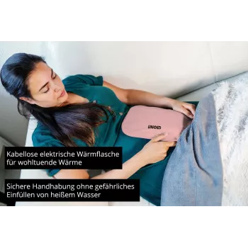 Unold 86014 elektrinis šildomasis maišelis 380 W Rožinis