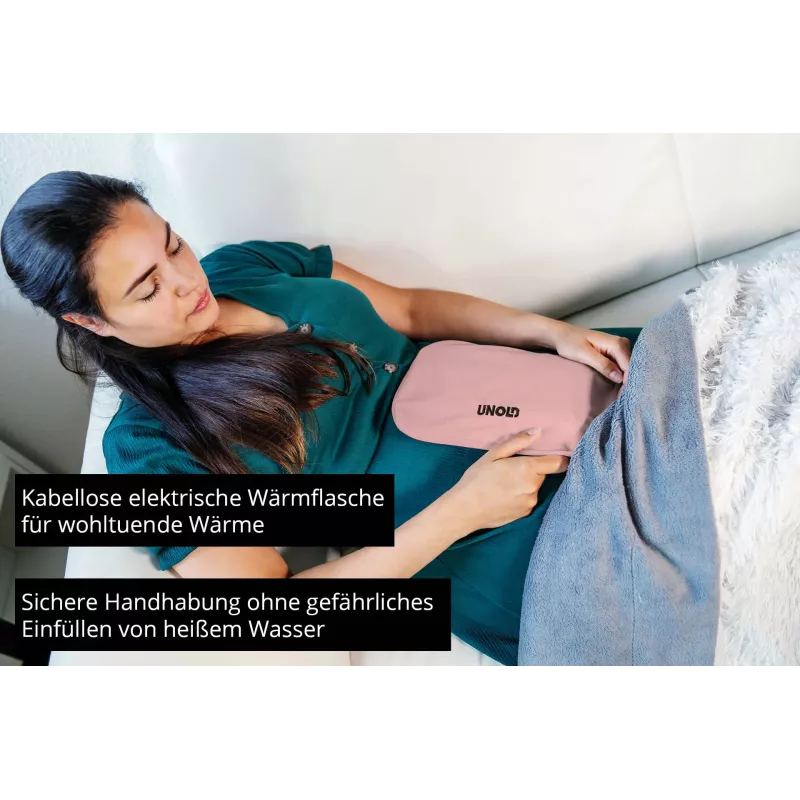 Unold 86014 elektrinis šildomasis maišelis 380 W Rožinis