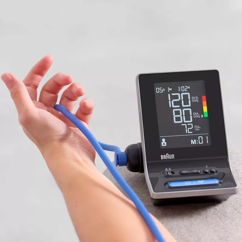 Braun BUA 6350 viršutinės rankos automatinis kraujospūdžio matuoklis 2 vartotojams