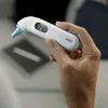 Ausinis kontaktinis termometras BRAUN ThermoScan 3 IRT3030 — matavimas 34–42,2 °C, 1 s, LCD, garsinis signalas, baltas