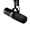 Studijinis dinaminis mikrofonas Shure SM7DB – laidinis XLR, kardioidinis, 50–20000 Hz, 150 Ω, phantom 48V, juodas