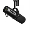 Studijinis dinaminis mikrofonas Shure SM7DB – laidinis XLR, kardioidinis, 50–20000 Hz, 150 Ω, phantom 48V, juodas
