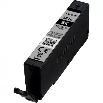 Canon CLI-581XL didelės išeigos juoda kasetė, pigmentinis rašalas, 8,3 ml, 520 puslapių