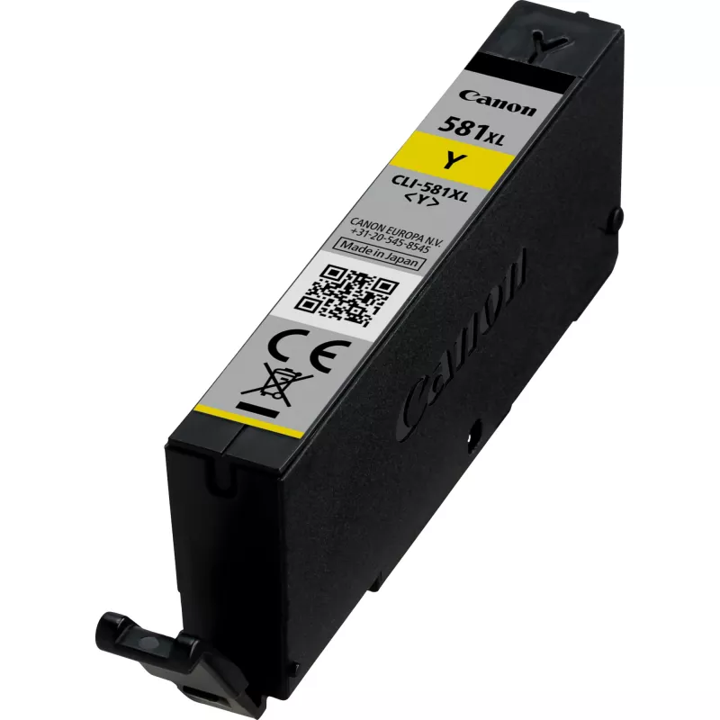 Dažų kasetė Canon CLI-581XL YL 515 HC geltona