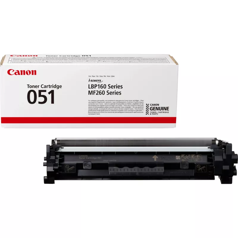 Kasetė Canon CRG 051, 2500 puslapių, juoda