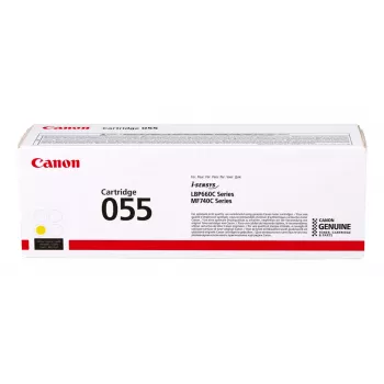 Kasetė Canon 055 originali geltona