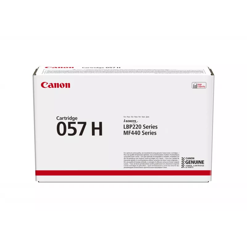 Canon i-SENSYS 057H originali juoda didelės išeigos kasetė (10 000 puslapių)