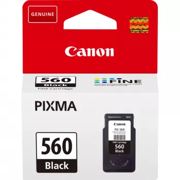 Canon PG-560 juodos spalvos kasetė, pigmentinis rašalas, 7,5 ml, 1 vnt., 180 puslapių