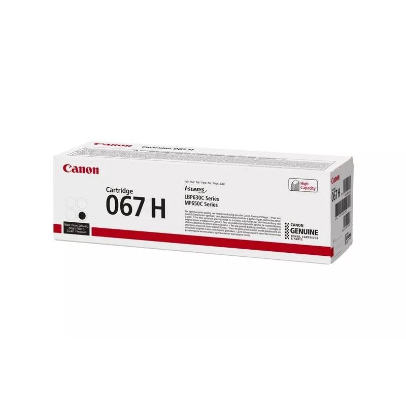 Canon 067H didelės išeigos juodas toneris, originalus, 1 vnt.