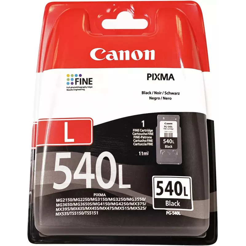 Canon PG-540L kasetė 1 vnt. Originali standartinės talpos juoda