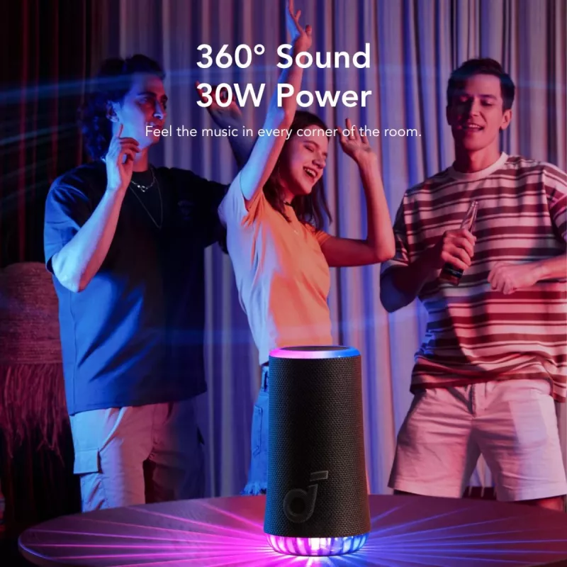ANKER Soundcore Glow A3166G11 – Juoda