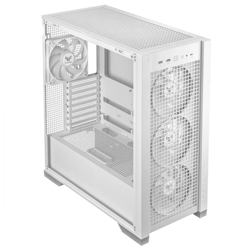 ASUS TUF Gaming GT302 ARGB Midi bokštas Baltas