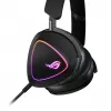 Ausinės ASUS ROG DELTA II, laidinės/belaidės, žaidimų, USB-C, Bluetooth, juodos