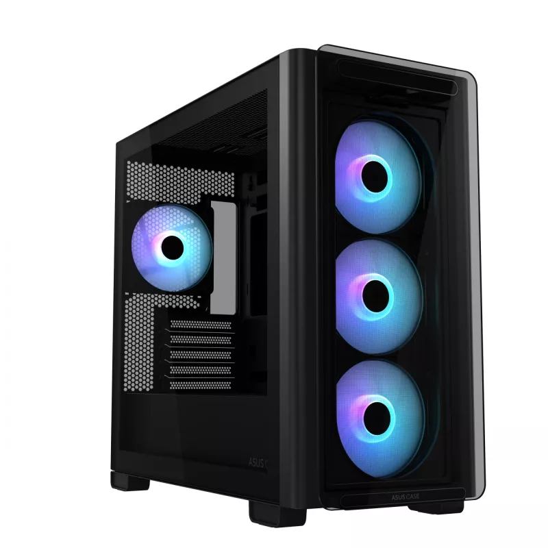 ASUS A23 PLUS TG ARGB BLACK korpusas