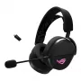 ASUS ROG Pelta ausinės Laidinės ir belaidės Ausinės ant galvos Žaidimams USB Type-C Bluetooth Juodos