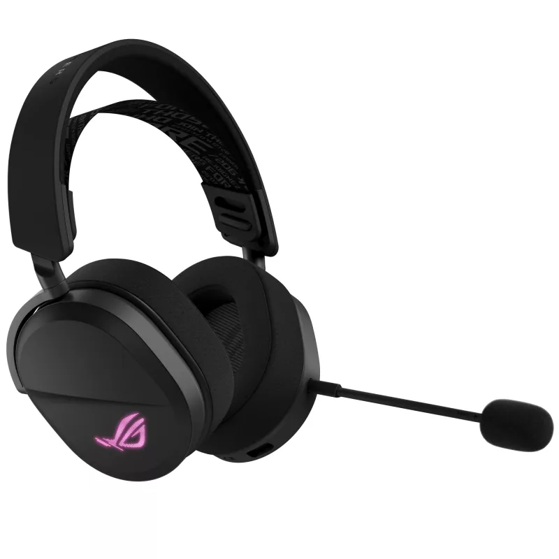 ASUS ROG Pelta ausinės Laidinės ir belaidės Ausinės ant galvos Žaidimams USB Type-C Bluetooth Juodos