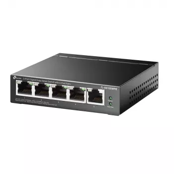 TP-Link 5 prievadų Gigabit Easy Smart valdomas komutatorius su 4 prievadais PoE+, L2, Gigabit Ethernet (10/100/1000), Power over Ethernet (PoE)
