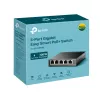 TP-Link 5 prievadų Gigabit Easy Smart valdomas komutatorius su 4 prievadais PoE+, L2, Gigabit Ethernet (10/100/1000), Power over Ethernet (PoE)