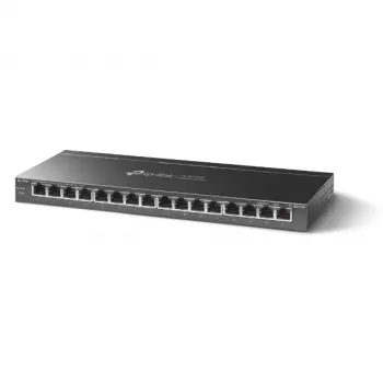 Nevaldomas jungiklis TP-Link TL-SG116P 16 prievadų Gigabit stalinis jungiklis su PoE+
