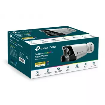 TP-Link VIGI C340S kulkos formos IP stebėjimo kamera, lauke, 2688 x 1520 pikselių, sieninis montavimas