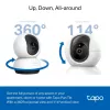 TP-Link Tapo Pan/Tilt AI namų apsaugos belaidė IP kamera
