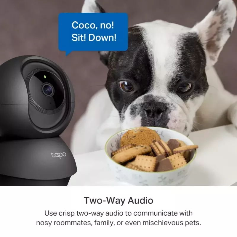 TP-Link Tapo C211 2K belaidė IP stebėjimo kamera su panoraminiu pasukimu