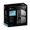 TP-Link Archer BE19000 Tri-Band Wi-Fi 7 maršrutizatorius, Wi-Fi 7 (802.11be), trijuostis (2,4 GHz / 5 GHz / 6 GHz), Ethernet LAN, juodas, nerūdijantis plienas, stalinis maršrutizatorius