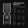TP-Link Archer BE19000 Tri-Band Wi-Fi 7 maršrutizatorius, Wi-Fi 7 (802.11be), trijuostis (2,4 GHz / 5 GHz / 6 GHz), Ethernet LAN, juodas, nerūdijantis plienas, stalinis maršrutizatorius
