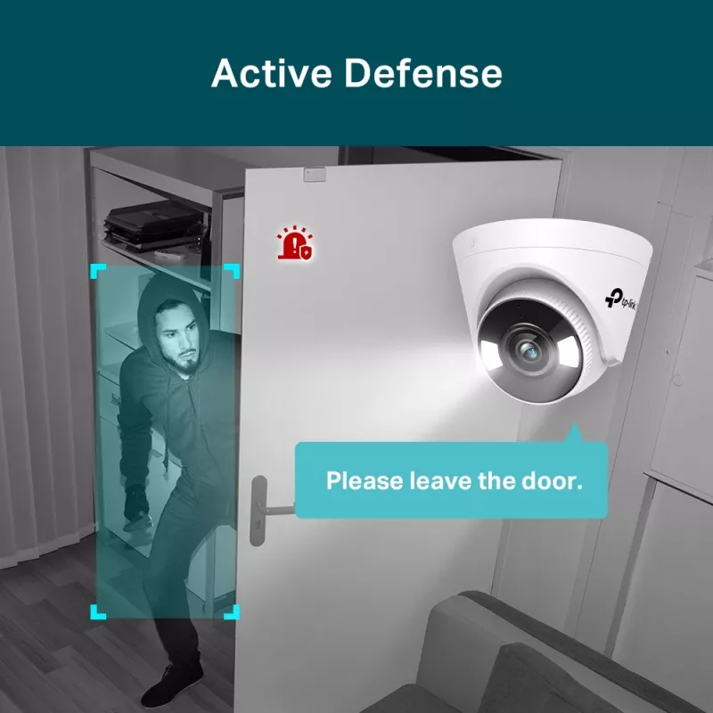 TP-Link VIGI 5MP Full-Color Turret Network Camera